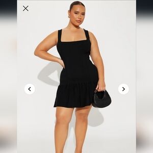 Elegant Black Sleeveless Dress